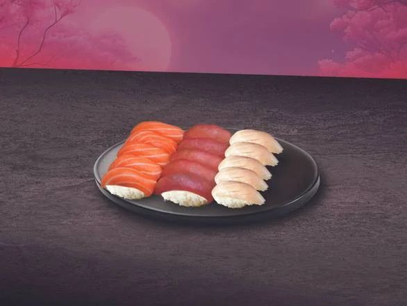 Photo du menu sushi mixte de Yushithaï, neuf menus de 13,90 à 19,90 €, Lyon 6